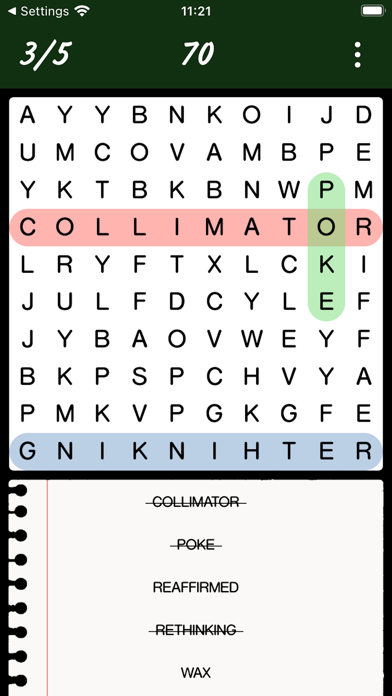 WordFind by Brucomis Screenshot