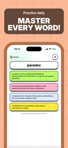 Vocabulary Widgets - Words Up screenshot