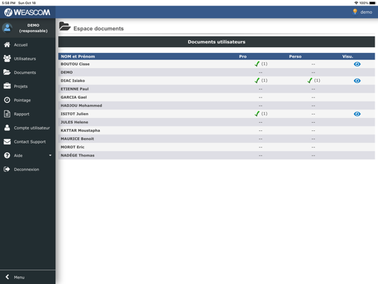 Screenshot #5 pour Weascom