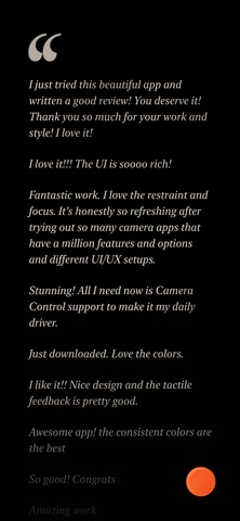 Campera - Point & Shoot Camera iPhone screenshot