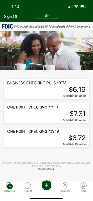 CFD Mobile Banking screenshot 2