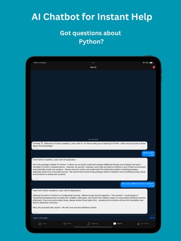 Learn Python: Beginner Coding iPad screenshot