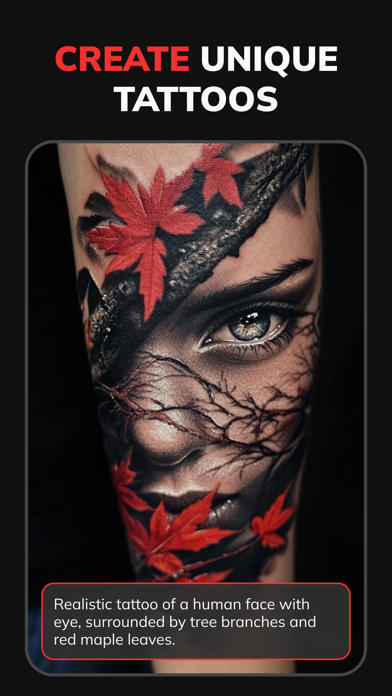 Ink Design - AI Tattoo Creator Screenshot