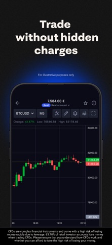 Octa trading app EU screenshot 1