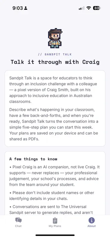 Sandpit Talk screenshot 5 of 5