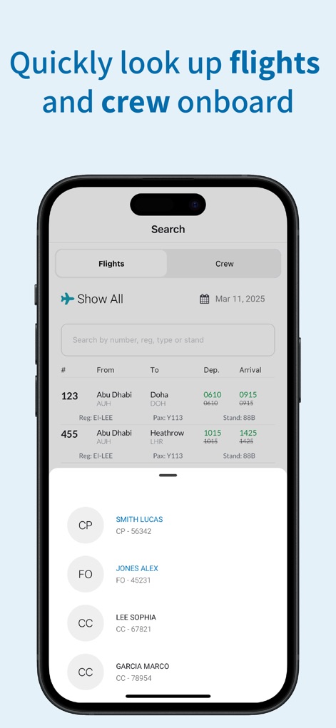 Wingman: Crew Roster - Productivity App | MWM