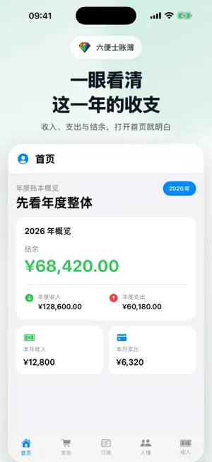 六便士账簿 screenshot 1