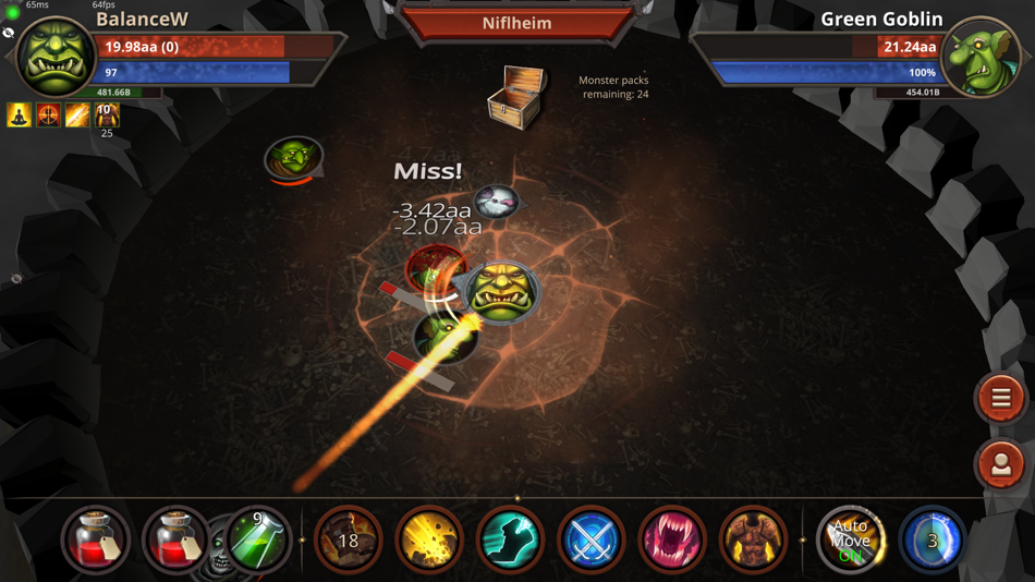#3. Nordicandia: Semi Idle RPG (iOS) By: APPWILL COMPANY LTD
