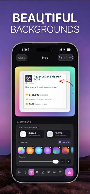 Screenr: Screenshots & Socials screenshot 2