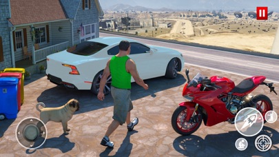 Gangster Shooting Car Games 3D Screenshot