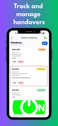 OnShift Pro iPhone screenshot