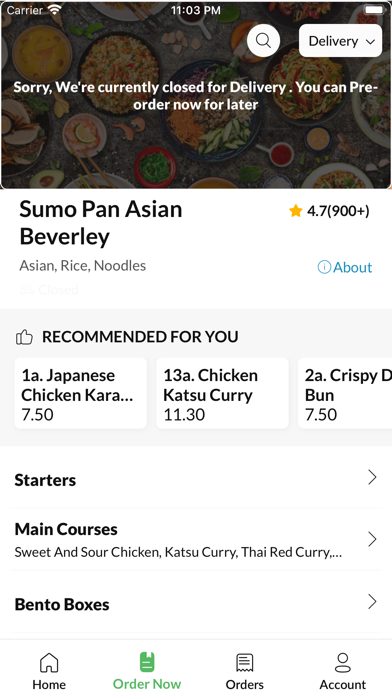 Sumo Pan Asian Beverley Screenshot