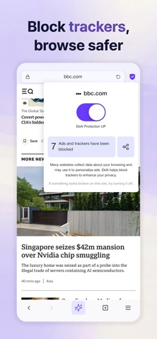 EkAi Browser Screenshot 1 of 4