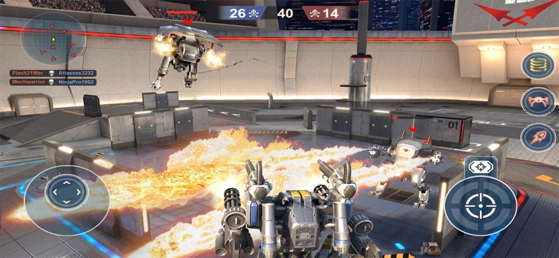 Mech Wars-Online Robot Battles screenshot 4