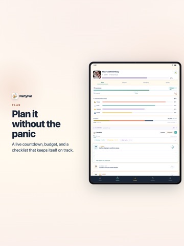 PartyPal: AI Party Planner iPad screenshot
