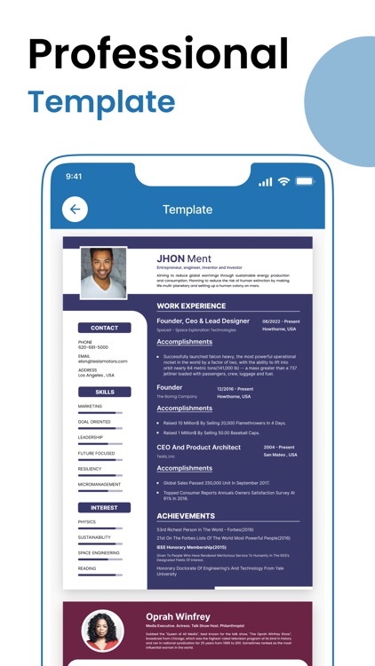 CV Templates : Resume Builder screenshot-6