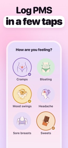 HeySis: Cycle & Period Tracker Screenshot 4 of 10