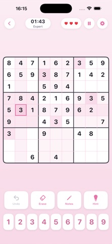 Sudoku — Classic Number Puzzle screenshot 1