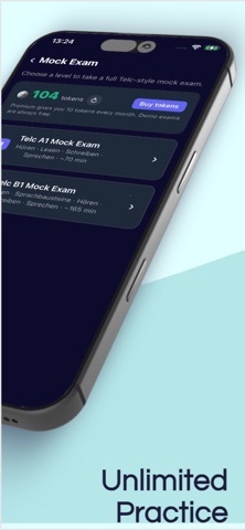 German Exam Prep : Alphiox AI screenshot