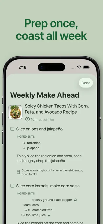 Simmerly: Meal Planner screenshot 5