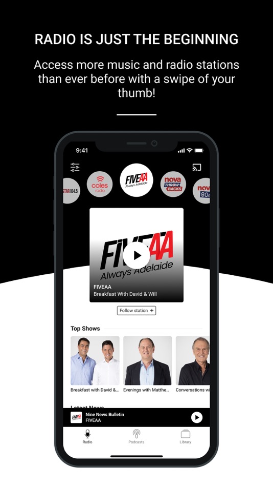 #4. Nova Podcasts Player (iOS) 来自: Nova Entertainment