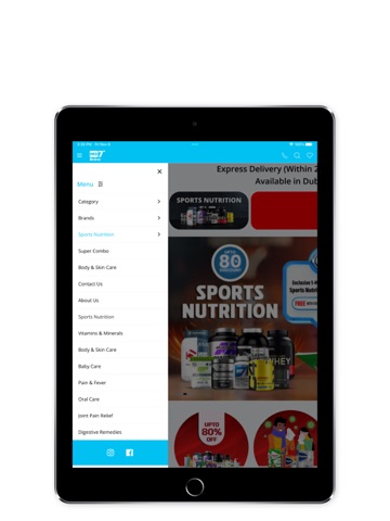 MED7 Online iPad screenshot