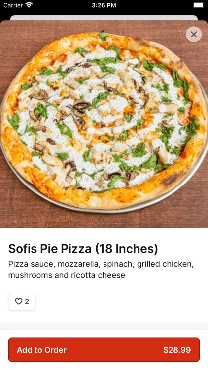 Sofia's Pizzeria TX