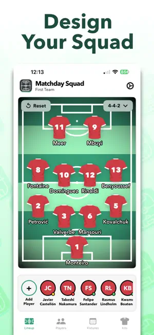 Matchday Squad screenshot 1