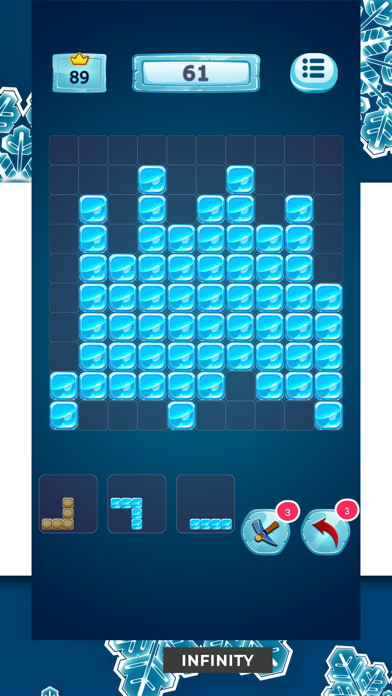 Screenshot #2 pour Ice land Block Puzzle