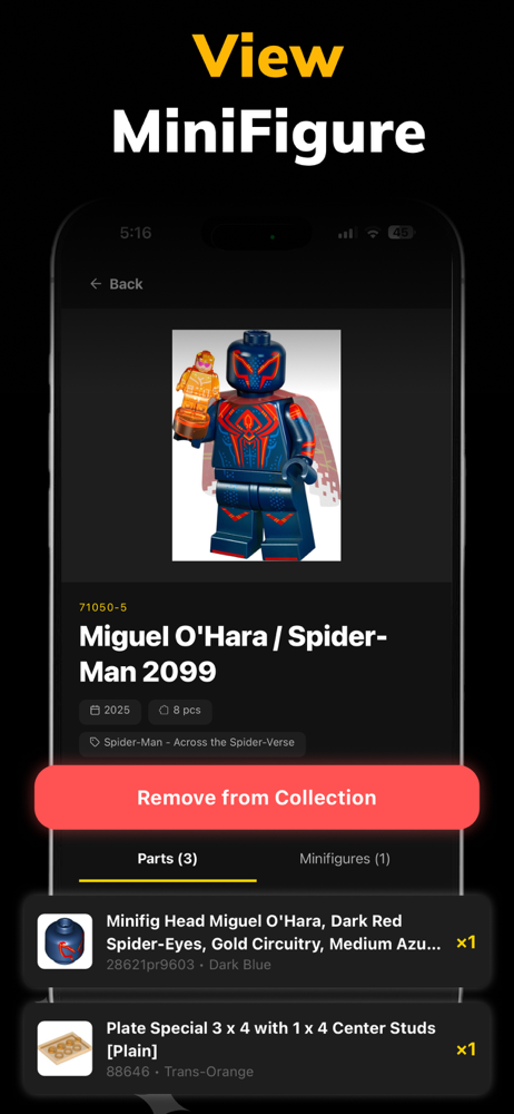 Minifig Scanner: Minifigure ID screenshot 3