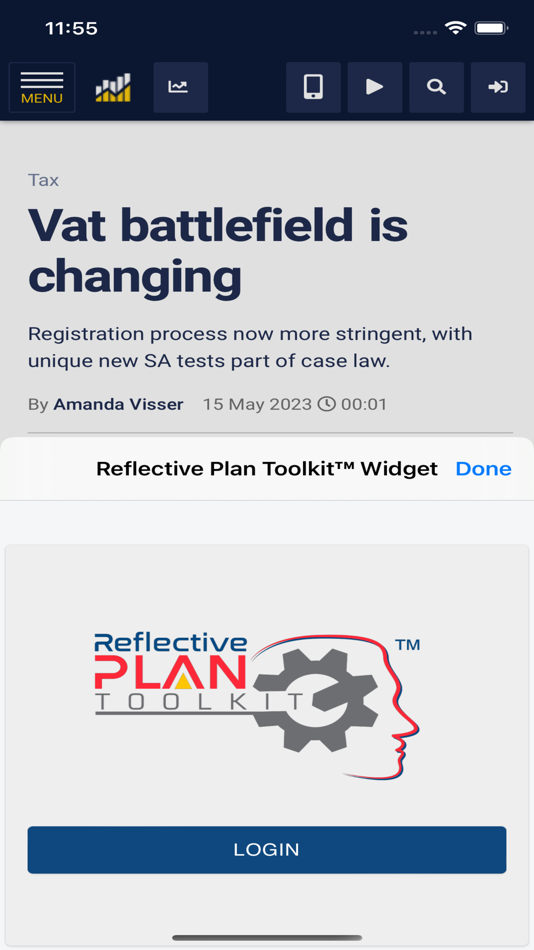 #1. Reflective Plan Toolkit Widget (macOS) 由: myCAhub™