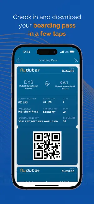 flydubai screenshot 3