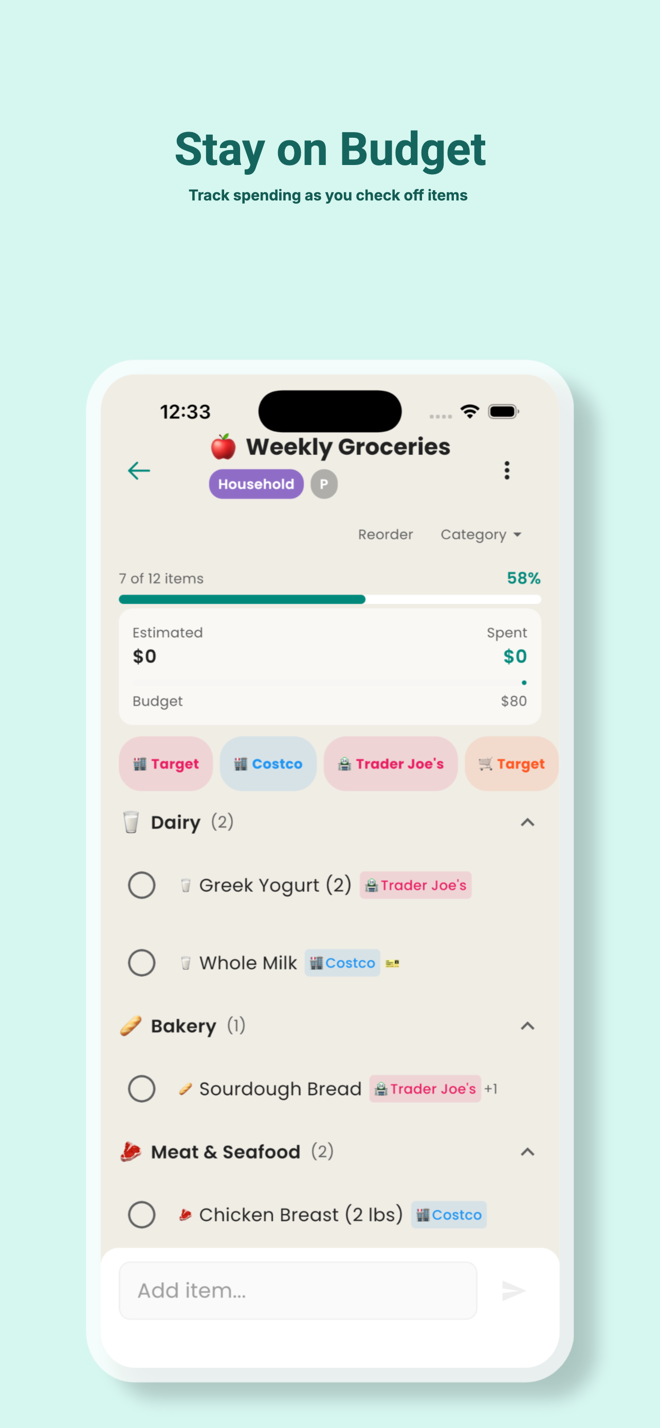 ListHarbor: Shopping Lists screenshot 5