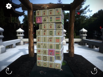 3D Mahjong Tower iPad screenshot
