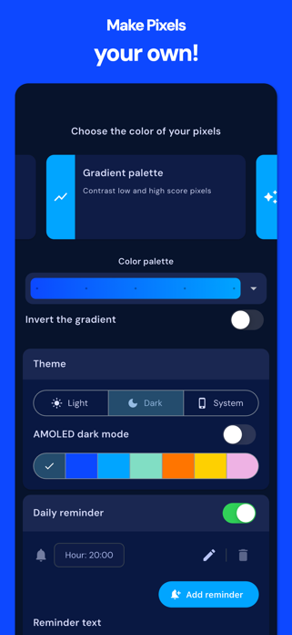 Pixels: Mood Tracker & Journal Screenshot 8 of 8