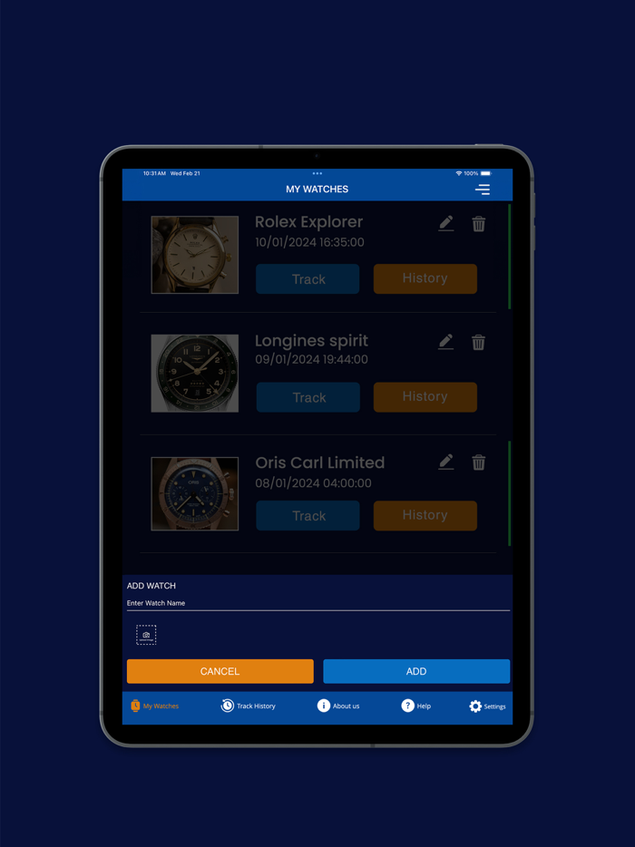 Watch Accuracy Checker