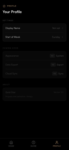Gold Star: Progress Companion screenshot