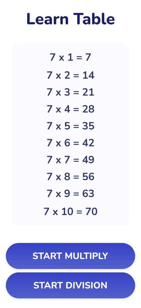 Times Tables: Multiplication - Education App | MWM