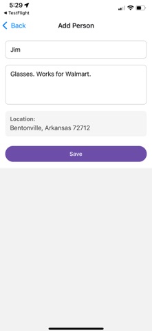 NameTag App Screenshot 2 of 3