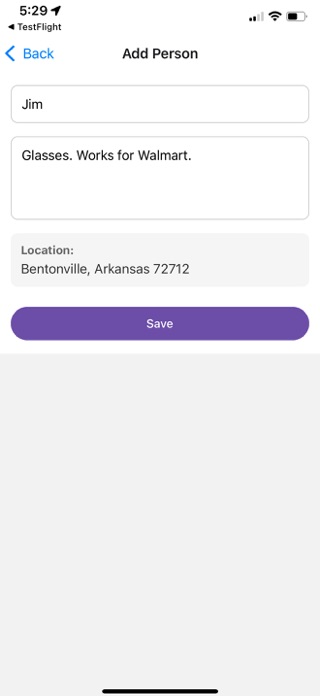 NameTag App Screenshot 2 of 3