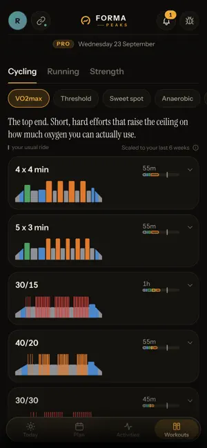 FormaPeaks: Cycling & Running screenshot 4