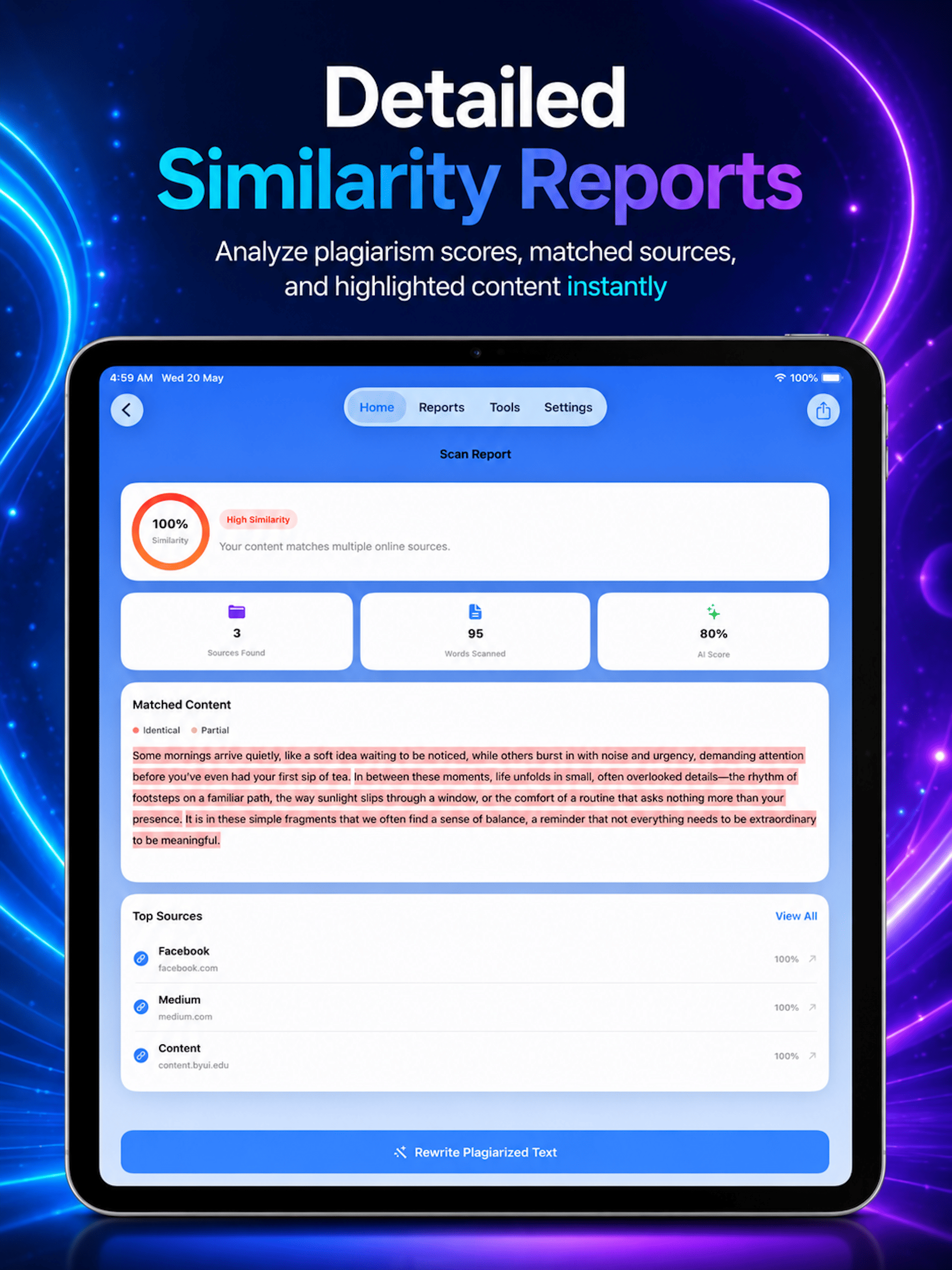 TurniTen - Plagiarism Checker screenshot 7