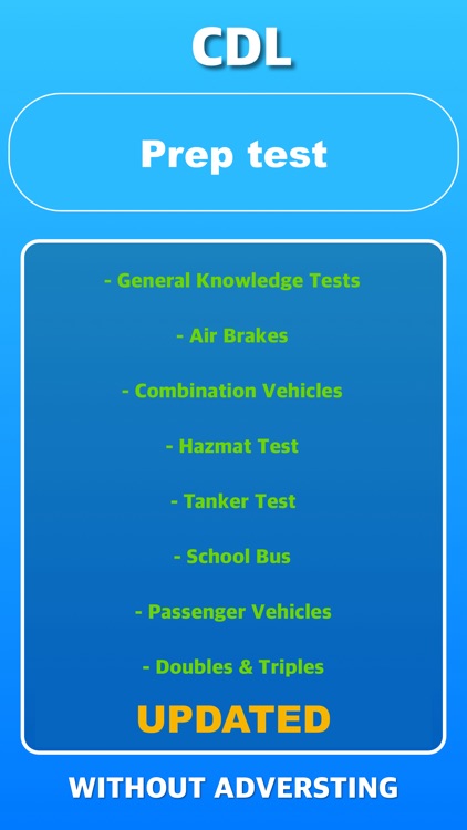 CDL license prep test 2025