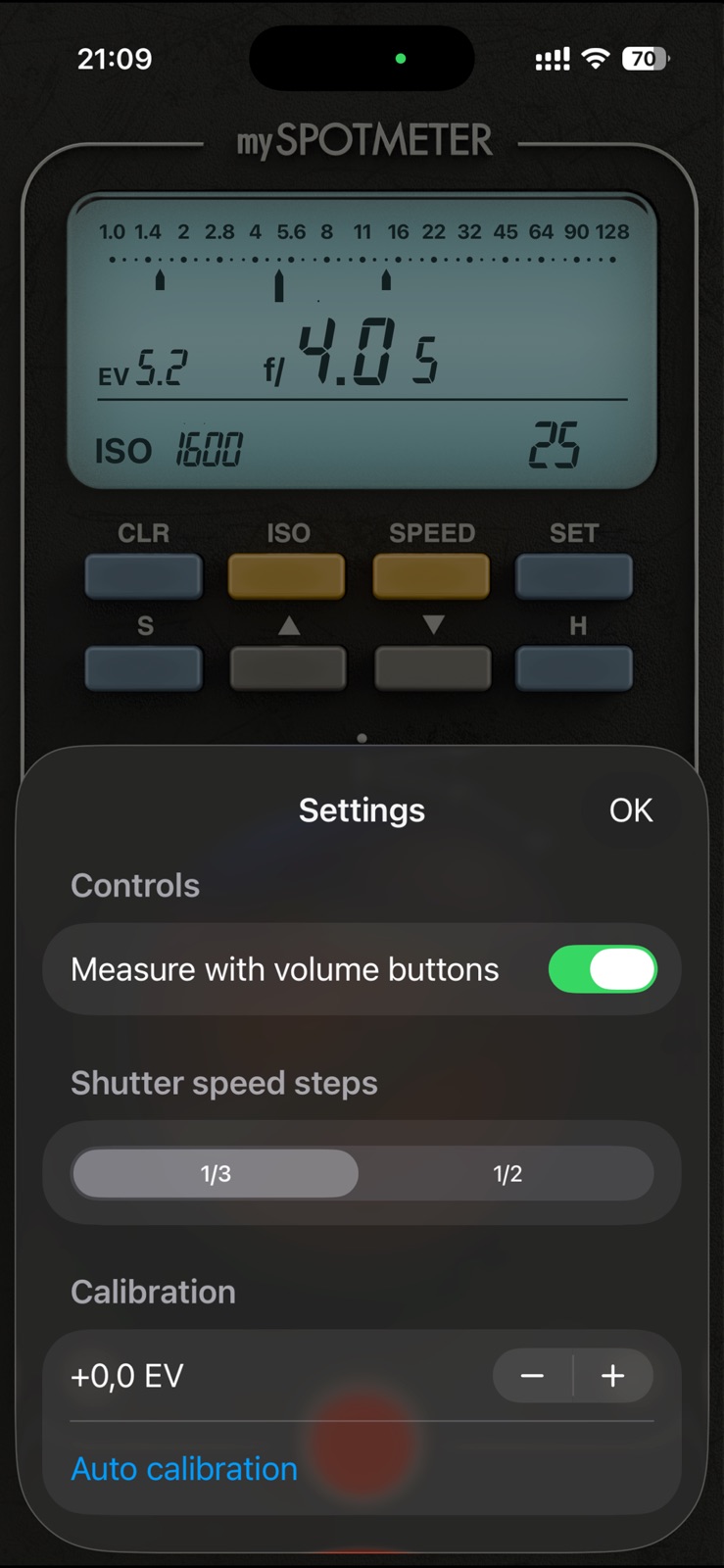 mySpotMeter iphone screenshot 3
