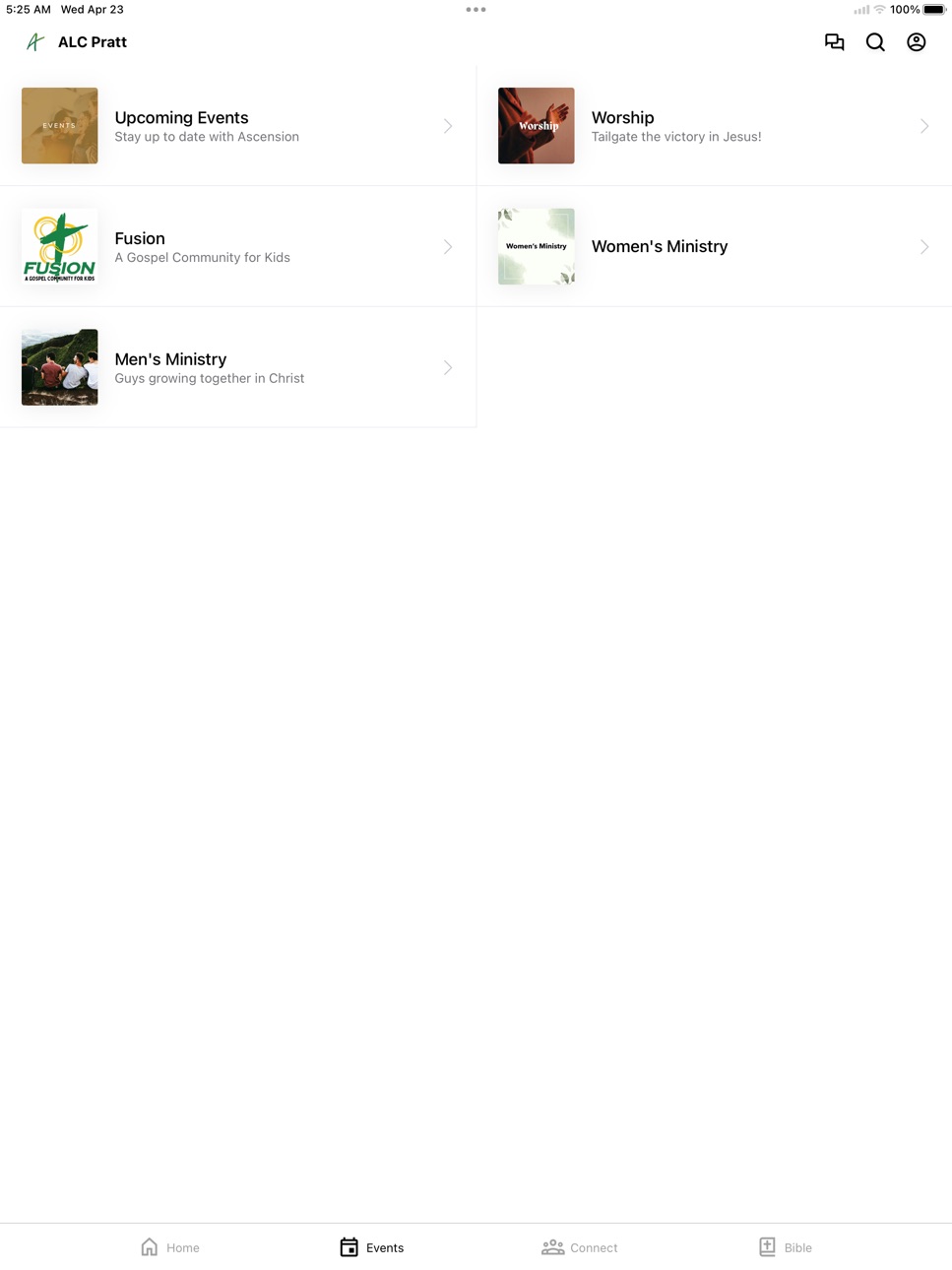 iPad screenshot