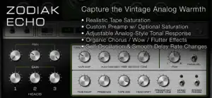Zodiak ECHO Delay & Reverb screenshot 2