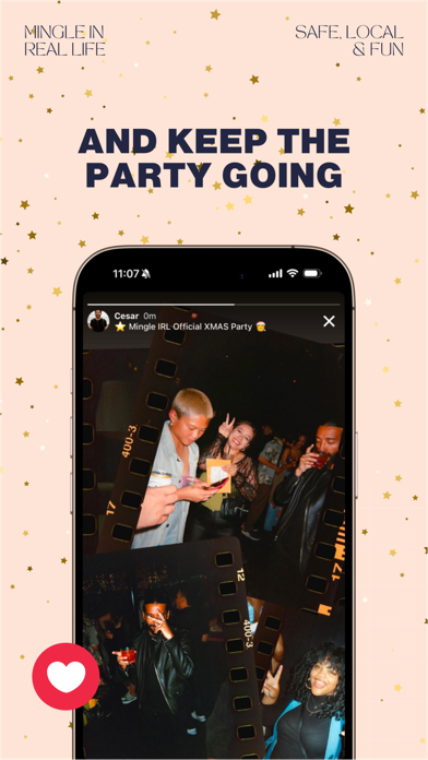 Mingle IRL - Meet people Screenshot
