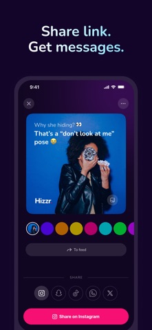 Hizzr - Safe Social Inbox. screenshot