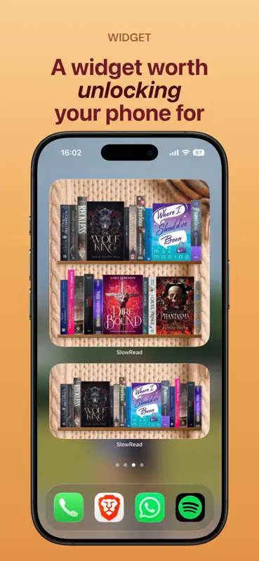 SlowRead: Book Tracker & TBR screenshot 2 of 10