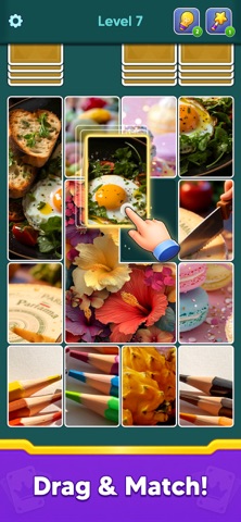 Jig Fall Solitaire Drop Puzzle Screenshot 6 of 7